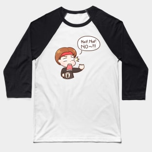 BTS V Kim Taehyung not not no Baseball T-Shirt